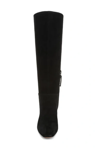 Franco Sarto Women's Timmy Square Toe Zip Tall Boots In Black