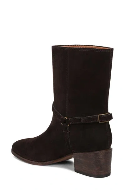 Franco Sarto L-kian Leather Bootie In Brown