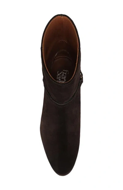 Franco Sarto L-kian Leather Bootie In Brown
