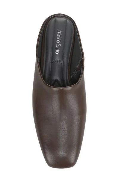 Franco Sarto Women's Daley Round Toe Mule Shoes In Brown