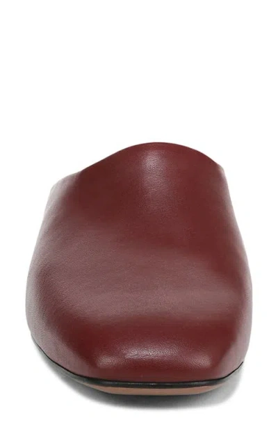 Franco Sarto Women's Daley Round Toe Mule Shoes In Burgundy