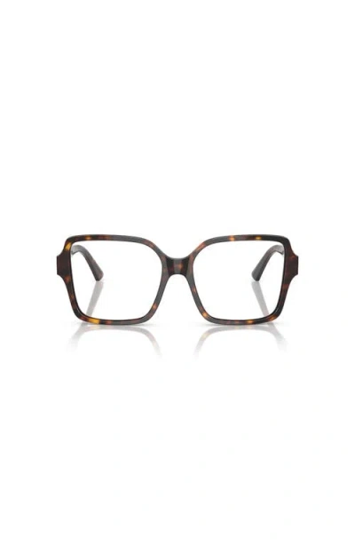 Jimmy Choo 52mm Square Optical Glasses In Multi