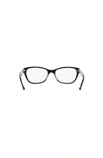 Vogue Eyewear 53mm Cat Eye Optical Glasses In Black