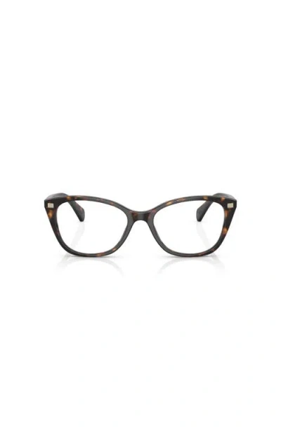 Ralph 53mm Rectangle Optical Glasses In Multi