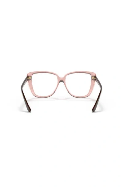Vogue Eyewear 54mm Butterfly Optical Glasses In Pink