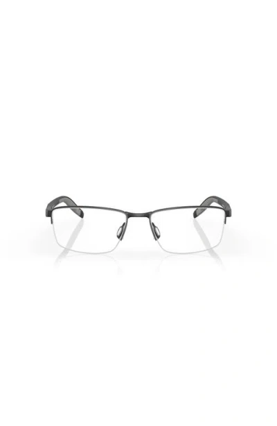 Costa 57mm Rectangle Optical Glasses In Black
