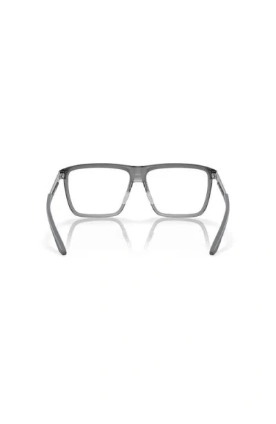 Costa 55mm Rectangle Optical Glasses In Gray
