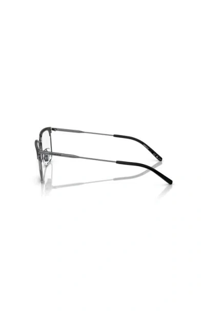 Arnette 53mm Rectangle Optical Glasses In Black