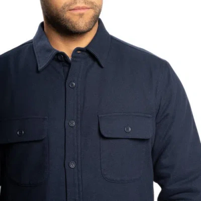 Peter Manning Flannel Jackets In Blue