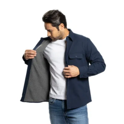 Peter Manning Flannel Jackets In Blue