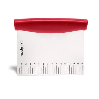 Cuisipro Dough Cutter & Scraper, Red In Red