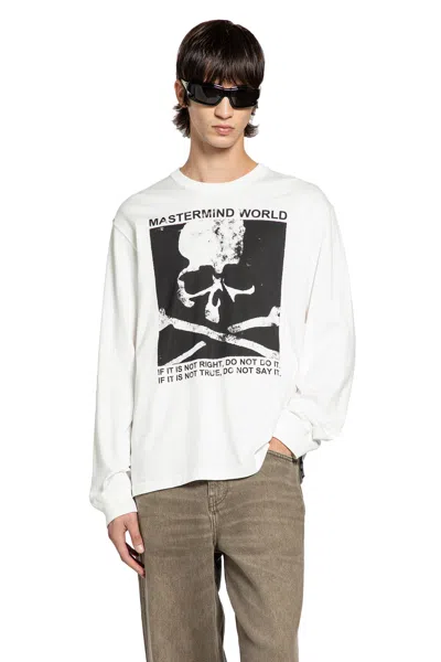 Mastermind Japan Man White Shirts In White