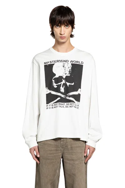 Mastermind Japan Man White Shirts In White