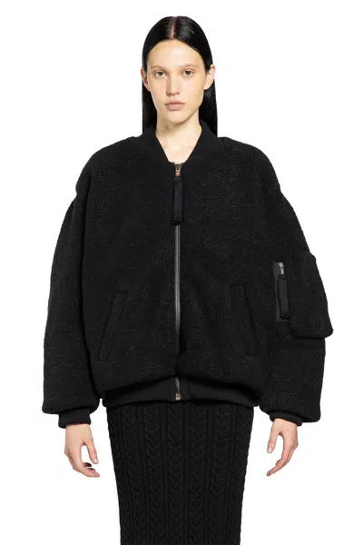 Laneus Bomber Jacket In Black