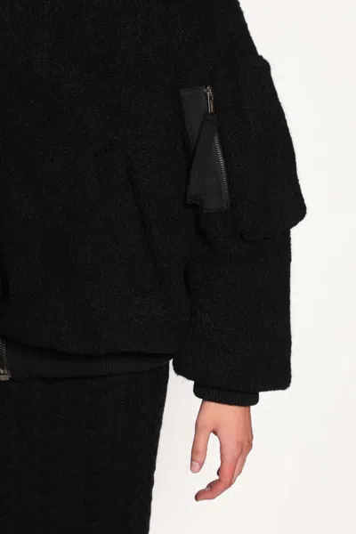 Laneus Bomber Jacket In Black