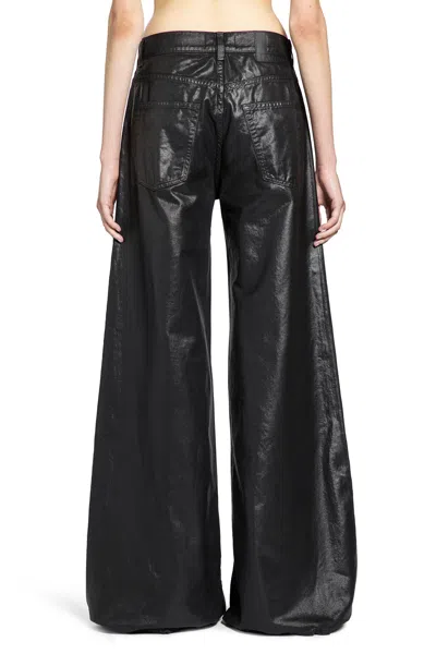 Laneus Woman Black Trousers In Black