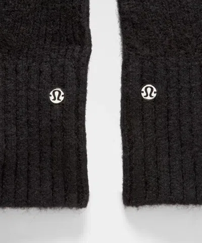 Lululemon Alpaca Wool-blend Mittens With String