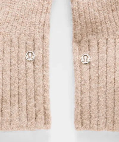 Lululemon Alpaca Wool-blend Mittens With String