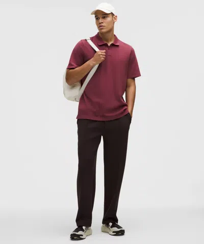 Lululemon Cotton Pique Short-sleeve Polo Shirt