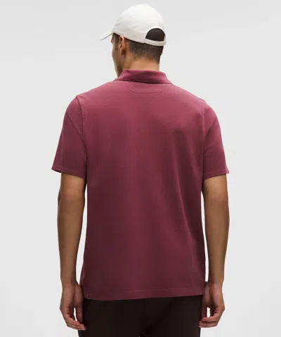 Lululemon Cotton Pique Short-sleeve Polo Shirt