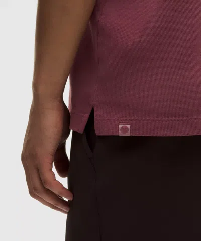 Lululemon Cotton Pique Short-sleeve Polo Shirt