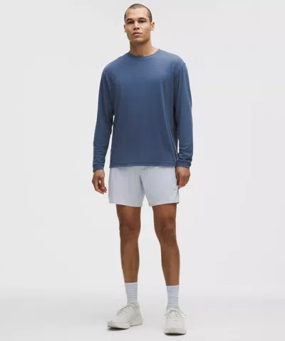 Lululemon Easyset Training Long-sleeve Shirt In Blue