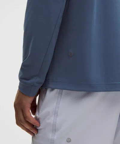 Lululemon Easyset Training Long-sleeve Shirt In Blue