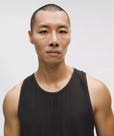 Lululemon Fast And Free Airflow Running Tank Top In Black