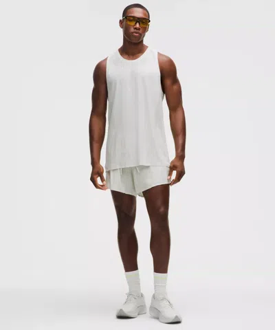 Lululemon Fast And Free Airflow Running Tank Top In White