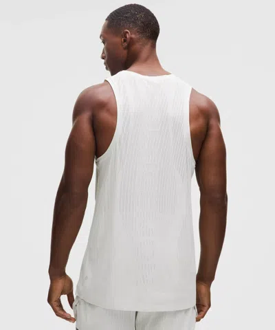 Lululemon Fast And Free Airflow Running Tank Top In White