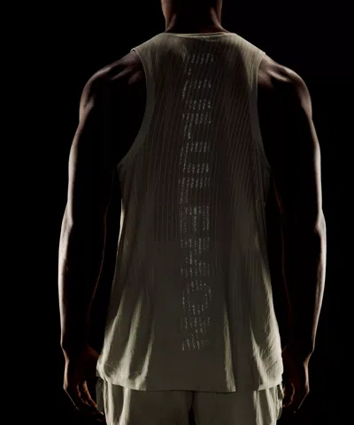 Lululemon Fast And Free Airflow Running Tank Top In White