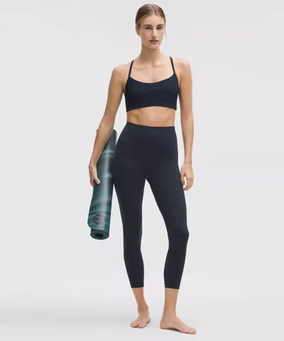 Lululemon Flow Y Bra Light Support, A/b Cup In Black