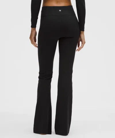 Lululemon Wunder Under Smoothcover Ultra-flared High-rise Yoga Pants In Black