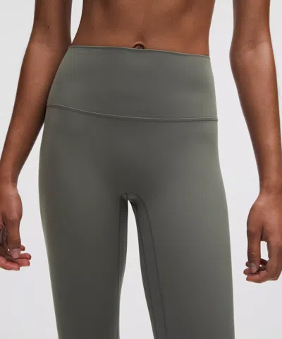 Lululemon Align High Rise Pant 25" In Dark Forest In Gray