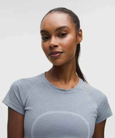 Lululemon Swiftly Tech Short-sleeve Shirt 2.0 In Gray