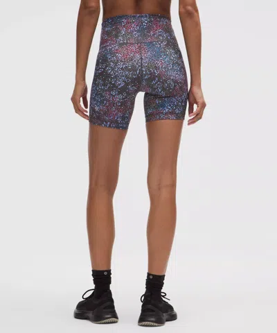 Lululemon Wunder Train High-rise Short 6" In Multi