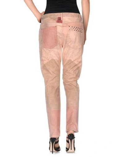 Shop Isabel Marant Denim Pants In Pink
