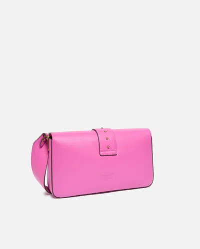 Pinko Sac Love Bag En Cuir Souple - Grand Modèle Bandoulière
