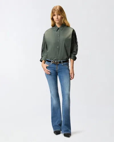 Pinko Shirts Verde Siccomoro In Green