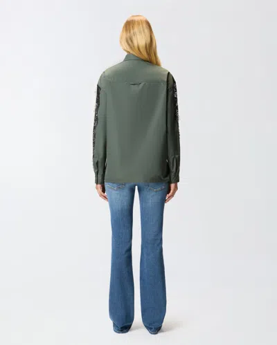 Pinko Shirts Verde Siccomoro In Green