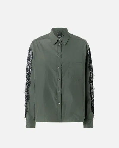 Pinko Shirts Verde Siccomoro In Green