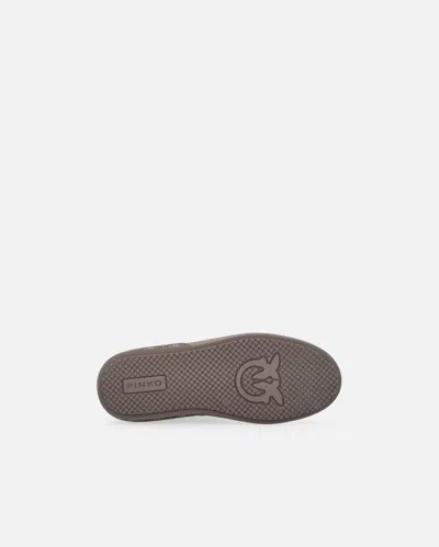 Pinko Bottes Matelassées À Logo Love Birds In Multi