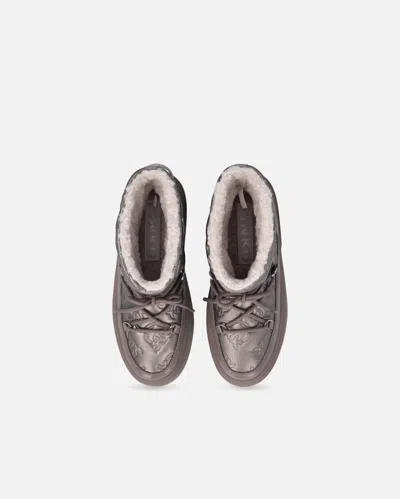 Pinko Bottes Matelassées À Logo Love Birds In Multi