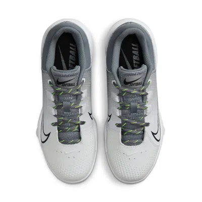Nike (wmns)  Hyperdiamond 4 Pro Mcs 'cool Grey Black' In Gray