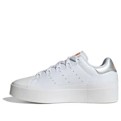 Adidas Originals (wmns)  Stan Smith Bonega 'white Silver Metallic Orange'