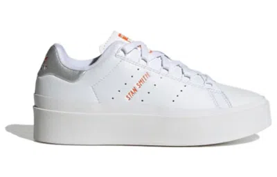 Adidas Originals (wmns)  Stan Smith Bonega 'white Silver Metallic Orange'