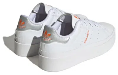Adidas Originals (wmns)  Stan Smith Bonega 'white Silver Metallic Orange'