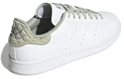 Adidas Originals (wmns) Adidas Stan Smith 'white Matte Silver Quilted'