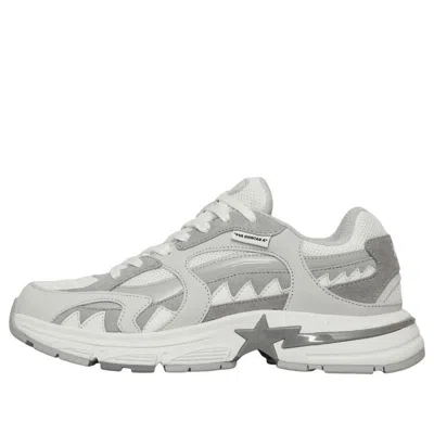 A Bathing Ape Shark Sta M2 'white' In Gray