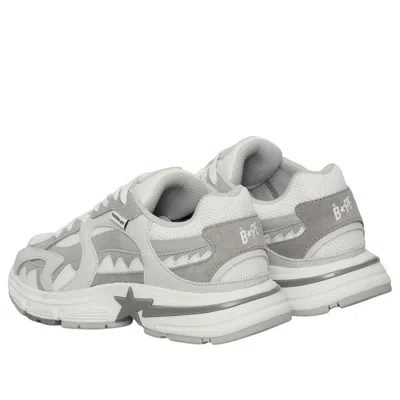 A Bathing Ape Shark Sta M2 'white' In Gray